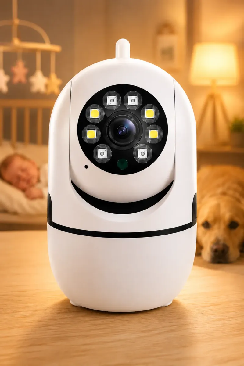 Câmera Segurança Wifi 360 Babá Eletrônica Pet de Estimação