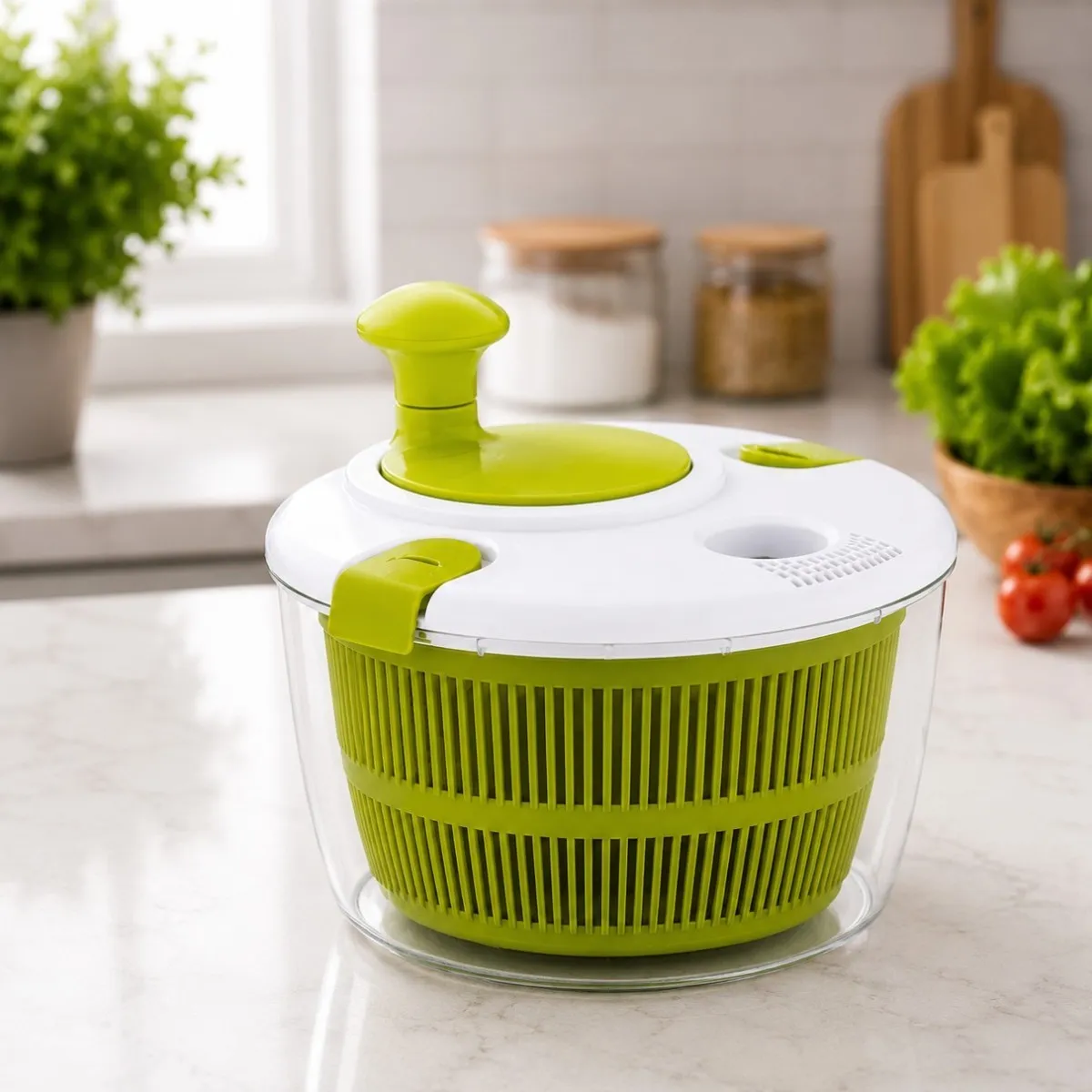 Seca Salada Centrífuga Secador Folhas Verduras Legumes 5l