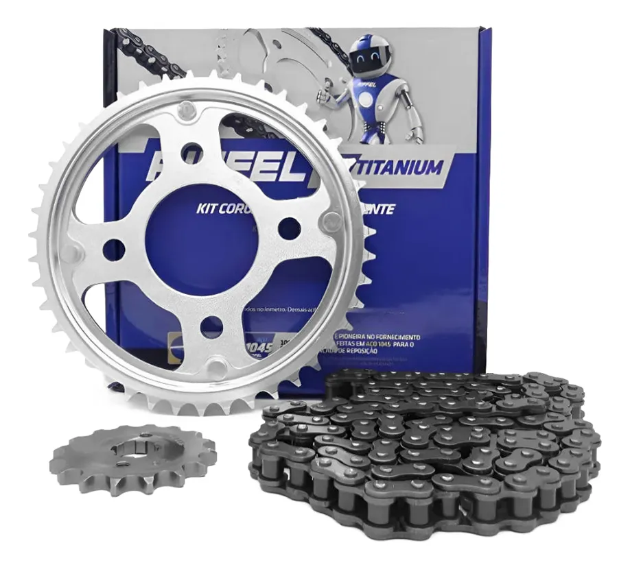 Kit Transmissão Tração Riffel 71827 Titan 150 2004 A 2015